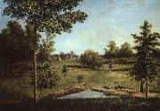 Charles Wilson Peale Landscape Looking Towards Sellers Hall from Mill Bank Sweden oil painting artist